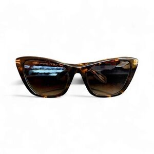 Marc Jacobs NWT Brown Sunglasses with Bright Yellow Case